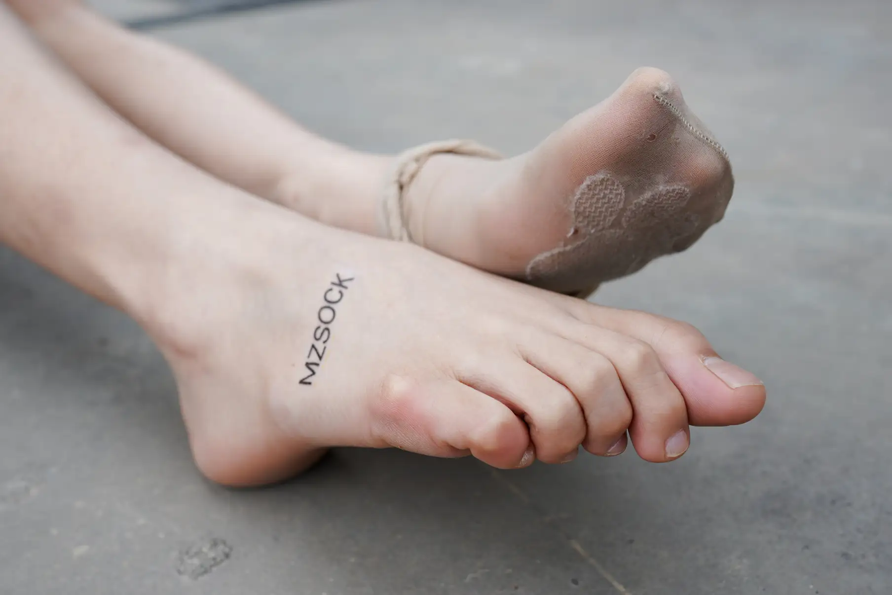 [Mzsock] Love beautiful feet NO.142 cocoa#[74P]-2