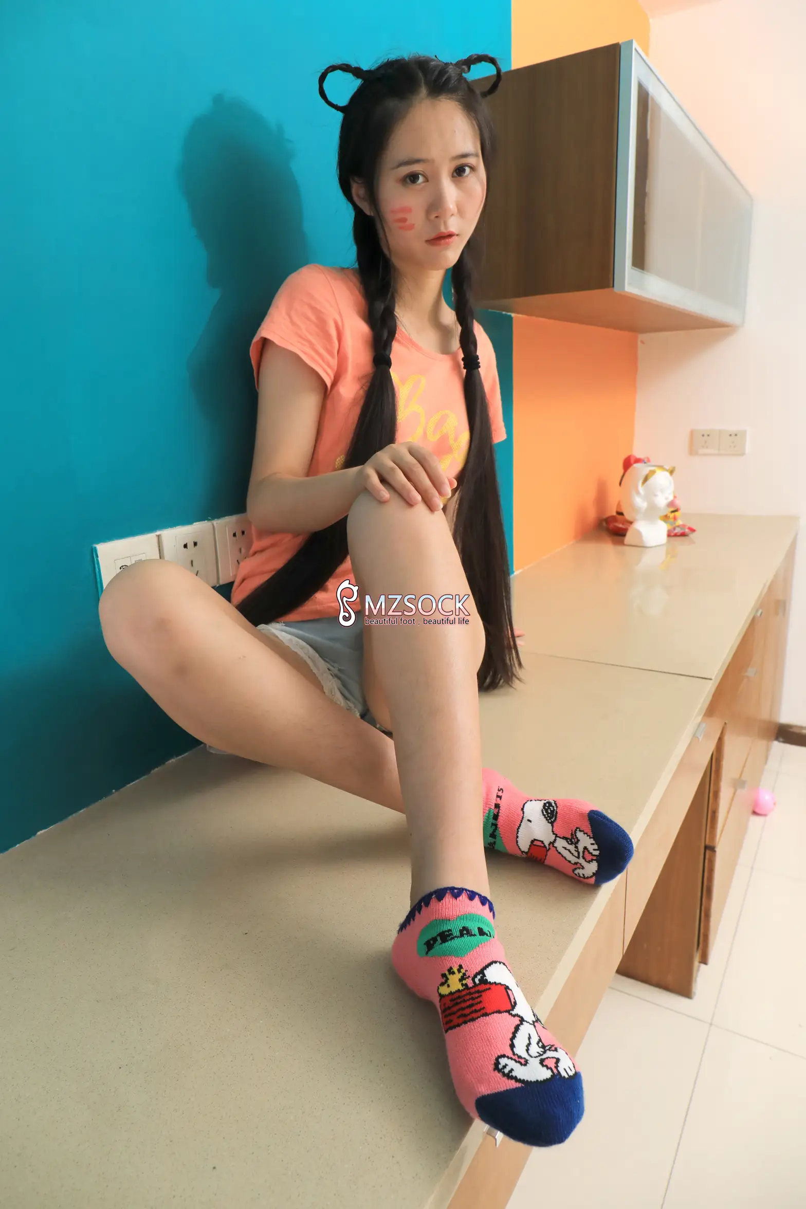 [Mzsock] Love Beauty Foot NO.055 Snow and snow#[74P]-38