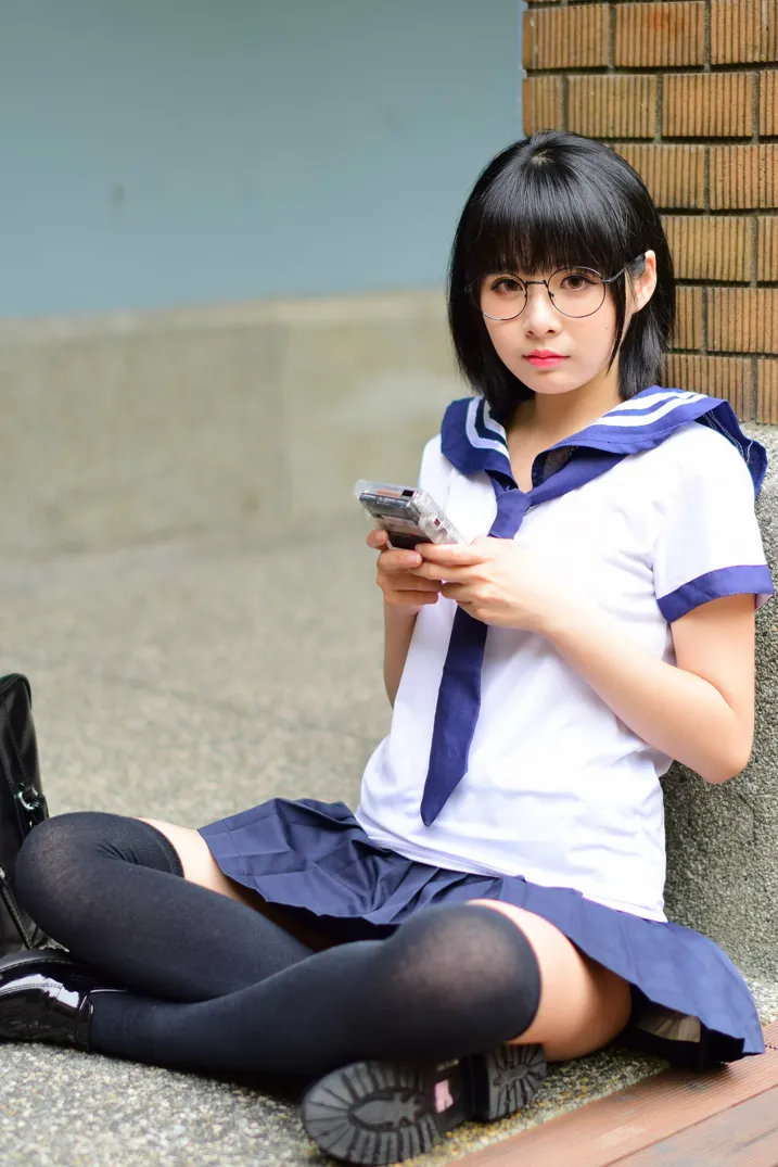 [Mzsock] NO.171 Hailin student uniform street photography#[73P]-57