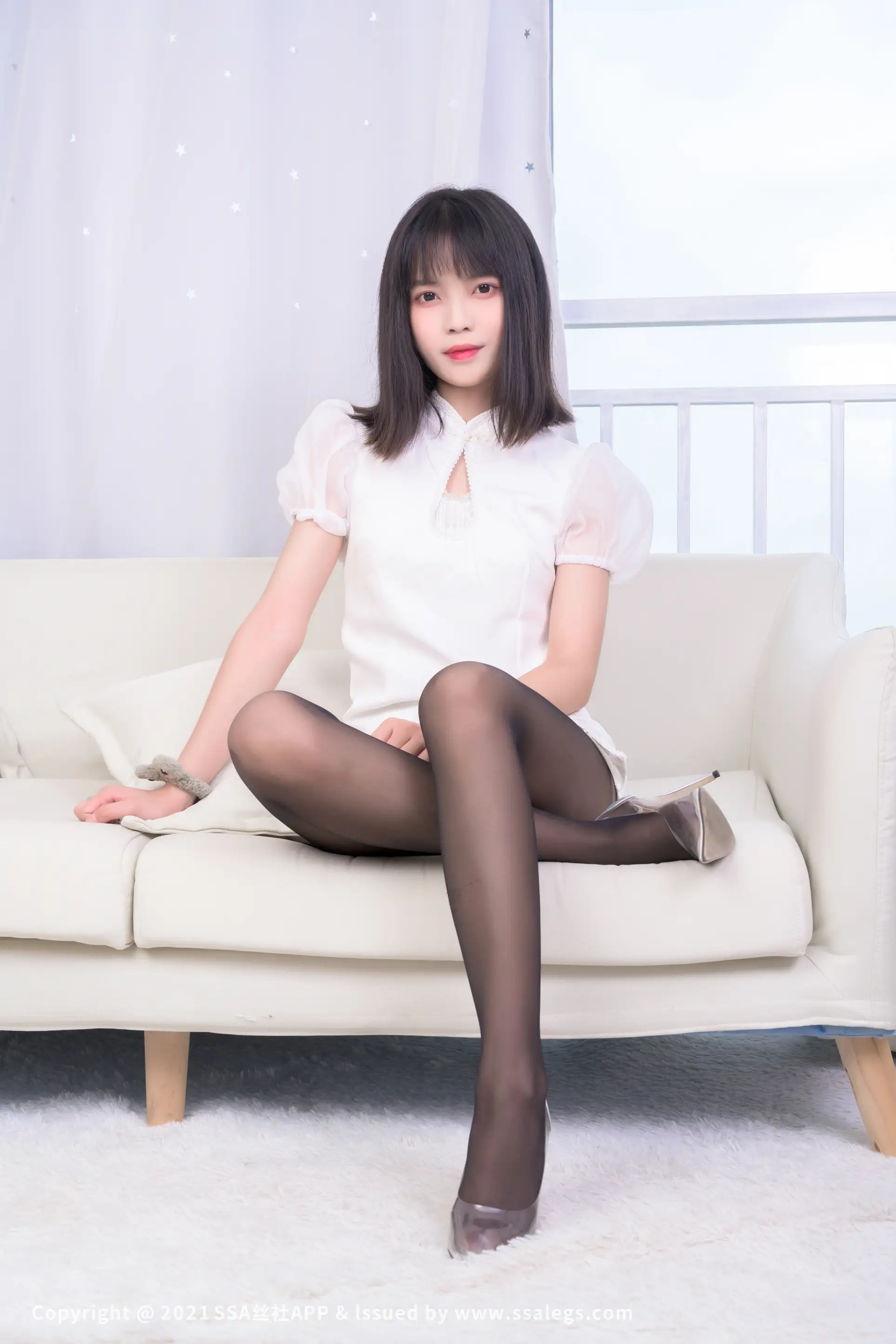 [Mzsock] NO.664 Leg Model Dan Dan's Black Stockings Beautiful Foot (Part 1) silk club#[118P]-42