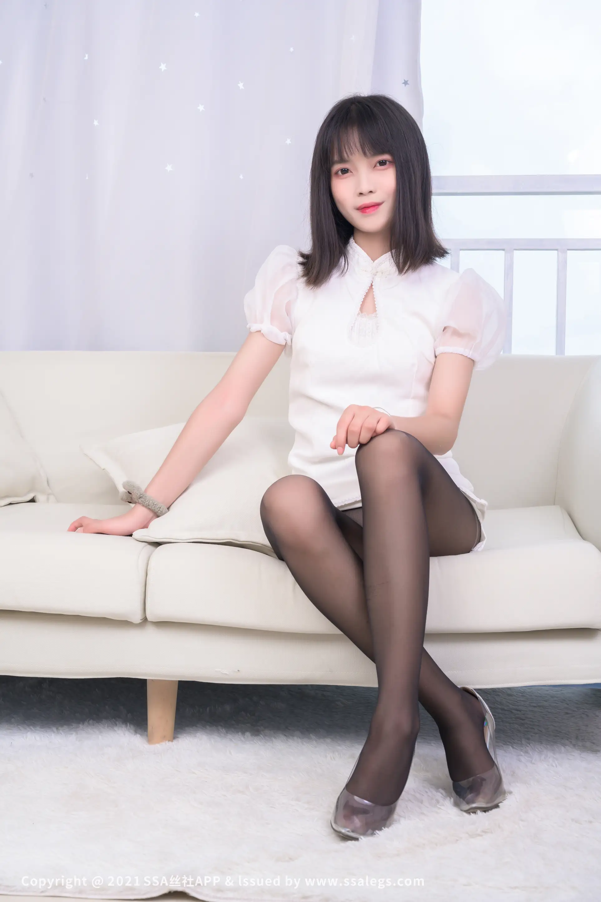 [Mzsock] NO.664 Leg Model Dan Dan's Black Stockings Beautiful Foot (Part 1) silk club#[118P]-45